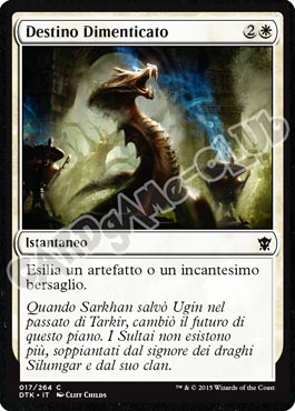 Draghi di Tarkir 017 / 264 Destino Dimenticato comune (IT) -NEAR MINT-