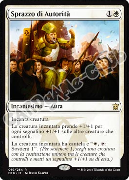 Draghi di Tarkir 019 / 264 Sprazzo di Autorita' rara (IT) -NEAR MINT-