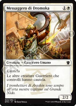Draghi di Tarkir 022 / 264 Messaggero di Dromoka comune (IT) -NEAR MINT-