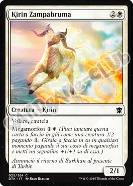 Draghi di Tarkir 025 / 264 Kirin Zampabruna comune (IT) -NEAR MINT-