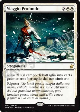 Draghi di Tarkir 030 / 264 Viaggio Profondo rara (IT) -NEAR MINT-