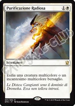 Draghi di Tarkir 031 / 264 Purificazione Radiosa rara (IT) -NEAR MINT-