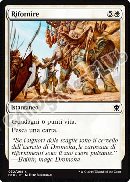 Draghi di Tarkir 032 / 264 Rifornire comune (IT) -NEAR MINT-