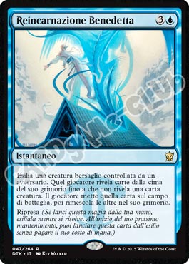Draghi di Tarkir 047 / 264 Reincarnazione Benedetta rara (IT) -NEAR MINT-