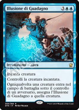 Draghi di Tarkir 059 / 264 Illusione di Guadagno rara (IT) -NEAR MINT-