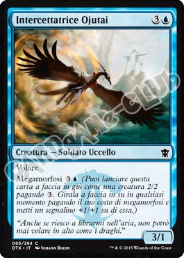 Draghi di Tarkir 066 / 264 Intercettatrice Ojutai comune (IT) -NEAR MINT-