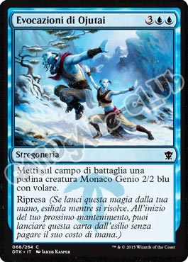 Draghi di Tarkir 068 / 264 Evocazione di Ojutai comune (IT) -NEAR MINT-