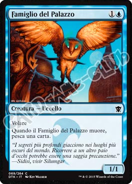 Draghi di Tarkir 069 / 264 Famiglio del Palazzo comune (IT) -NEAR MINT-