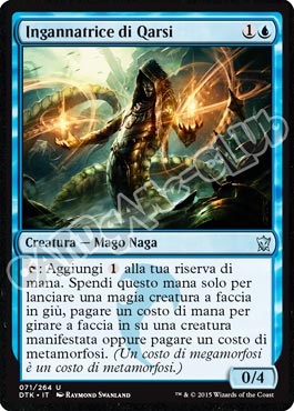 Draghi di Tarkir 071 / 264 Ingannatrice di Qarsi non comune (IT) -NEAR MINT-