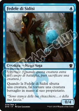 Draghi di Tarkir 074 / 264 Fedele di Sidisi comune (IT) -NEAR MINT-