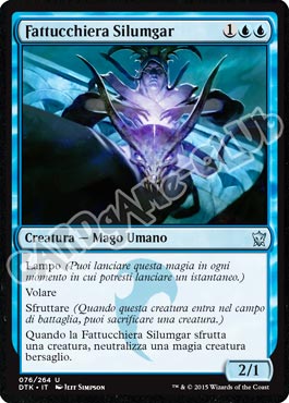 Draghi di Tarkir 076 / 264 Fattucchiera Silumgar non comune (IT) -NEAR MINT-