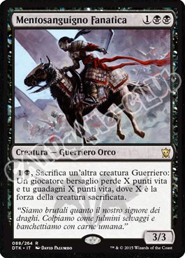 Draghi di Tarkir 088 / 264 Mentosanguigno Fanatica rara (IT) -NEAR MINT-