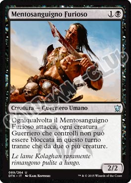 Draghi di Tarkir 089 / 264 Mentosanguigno Furioso non comune (IT) -NEAR MINT-