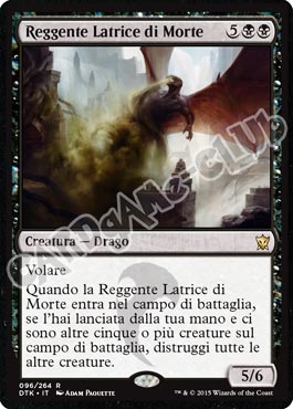 Draghi di Tarkir 096 / 264 Reggente Latrice di Morte rara (IT) -NEAR MINT-