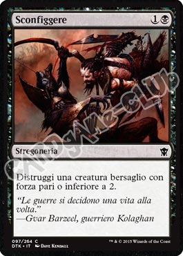 Draghi di Tarkir 097 / 264 Sconfiggere comune (IT) -NEAR MINT-