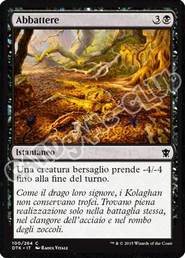 Draghi di Tarkir 100 / 264 Abbattere comune (IT) -NEAR MINT-