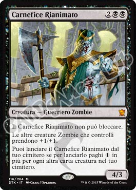 Draghi di Tarkir 116 / 264 Carnefice Rianimato rara mitica (IT) -NEAR MINT-