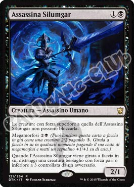 Draghi di Tarkir 121 / 264 Assassina Silumgar rara (IT) -NEAR MINT-
