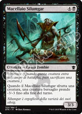 Draghi di Tarkir 122 / 264 Macellaio Silumgar comune (IT) -NEAR MINT-