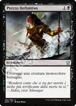 Draghi di Tarkir 124 / 264 Prezzo Definitivo non comune (IT) -NEAR MINT-