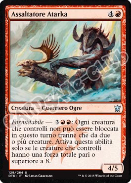 Draghi di Tarkir 129 / 264 Assaltatore Atarka non comune (IT) -NEAR MINT-