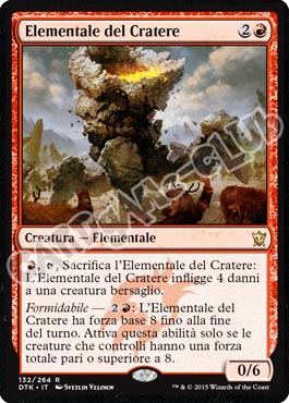 Draghi di Tarkir 132 / 264 Elementale del Cratere rara (IT) -NEAR MINT-