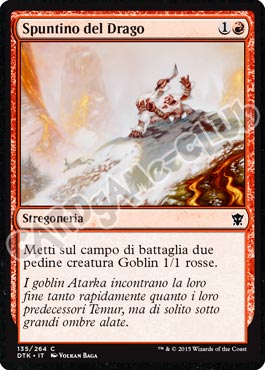 Draghi di Tarkir 135 / 264 Spuntino del Drago comune (IT) -NEAR MINT-