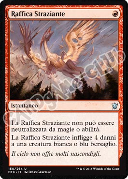 Draghi di Tarkir 150 / 264 Raffica Straziante non comune (IT) -NEAR MINT-