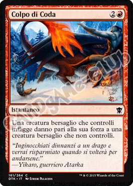 Draghi di Tarkir 161 / 264 Colpo di Coda comune (IT) -NEAR MINT-