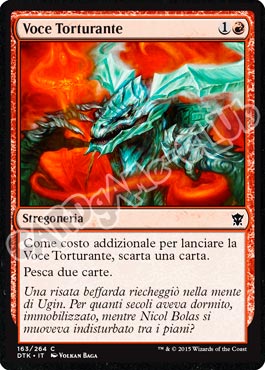 Draghi di Tarkir 163 / 264 Voce Torturante comune (IT) -NEAR MINT-