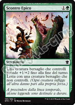 Draghi di Tarkir 185 / 264 Scontro Epico comune (IT) -NEAR MINT-