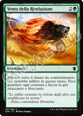 Draghi di Tarkir 197 / 264 Vento della Rivelazione comune (IT) -NEAR MINT-