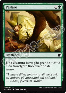 Draghi di Tarkir 211 / 264 Pestare comune (IT) -NEAR MINT-