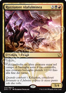Draghi di Tarkir 214 / 264 Razziatore Alafulminea rara (IT) -NEAR MINT-