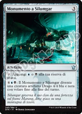 Draghi di Tarkir 243 / 264 Monumento a Silumgar non comune (IT) -NEAR MINT-
