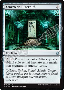 Draghi di Tarkir 246 / 264 Arazzo dell'Eternita' non comune (IT) -NEAR MINT-