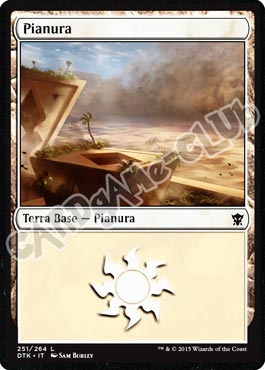 Draghi di Tarkir 251 / 264 Pianura comune (IT) -NEAR MINT-