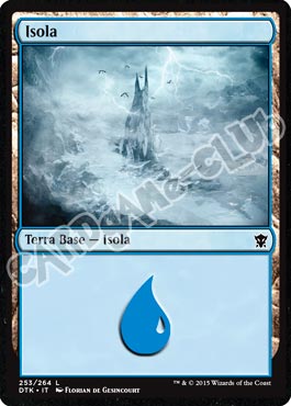 Draghi di Tarkir 253 / 264 Isola comune (IT) -NEAR MINT-