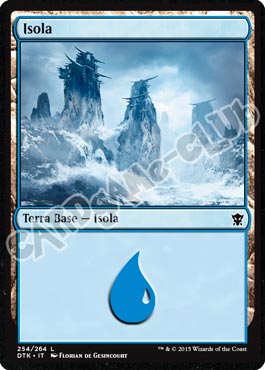 Draghi di Tarkir 254 / 264 Isola comune (IT) -NEAR MINT-