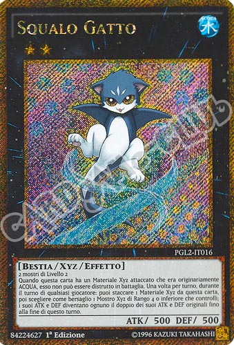 PGL2-IT016 Squalo Gatto rara segreta oro 1a edizione (IT) -NEAR MINT-