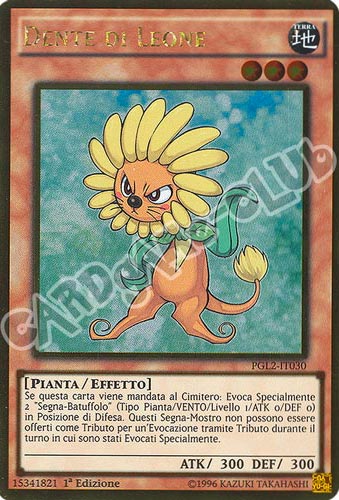 PGL2-IT030 Dente di Leone rara oro 1a edizione (IT) -NEAR MINT-