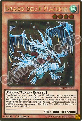 PGL2-IT031 Drago delle Macerie rara oro 1a edizione (IT) -NEAR MINT-