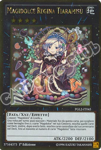 PGL2-IT045 Magidolce Regina Tiaramisu rara oro 1a edizione (IT)  -PLAYED-