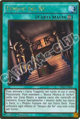 PGL2-IT056 Tempio dei Re rara oro 1a edizione (IT) -NEAR MINT-