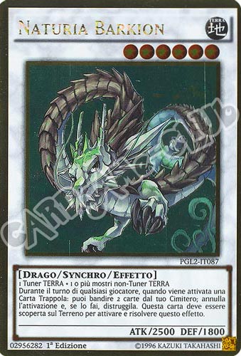 PGL2-IT087 Naturia Barkion rara oro 1a edizione (IT) -NEAR MINT-