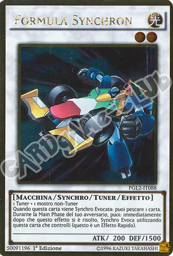 PGL2-IT088 Formula Synchron rara oro 1a edizione (IT) -NEAR MINT-