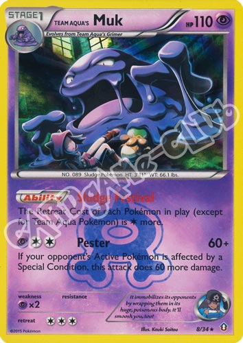 008 / 34 Muk rara foil (EN) -NEAR MINT-