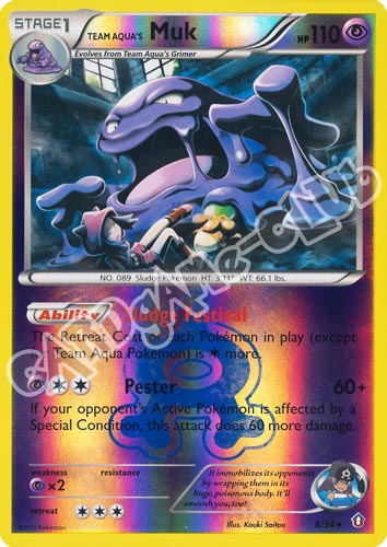 008 / 34 Muk rara foil reverse (EN) -NEAR MINT-