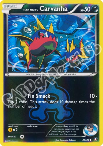 020 / 34 Carvanha comune foil reverse (EN) -NEAR MINT-