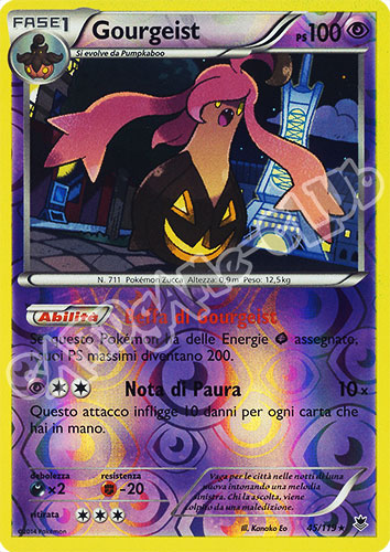045 / 119 Gourgeist rara foil reverse (IT) -NEAR MINT-
